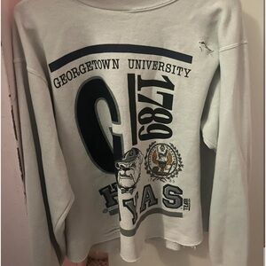 Georgetown university sweatshirt